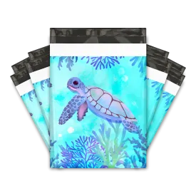 10x13 Sea Turtle Poly Mailers Shipping Envelopes Premium Printed Bags