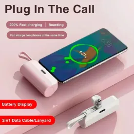 2 IN 1 Mini Power Bank