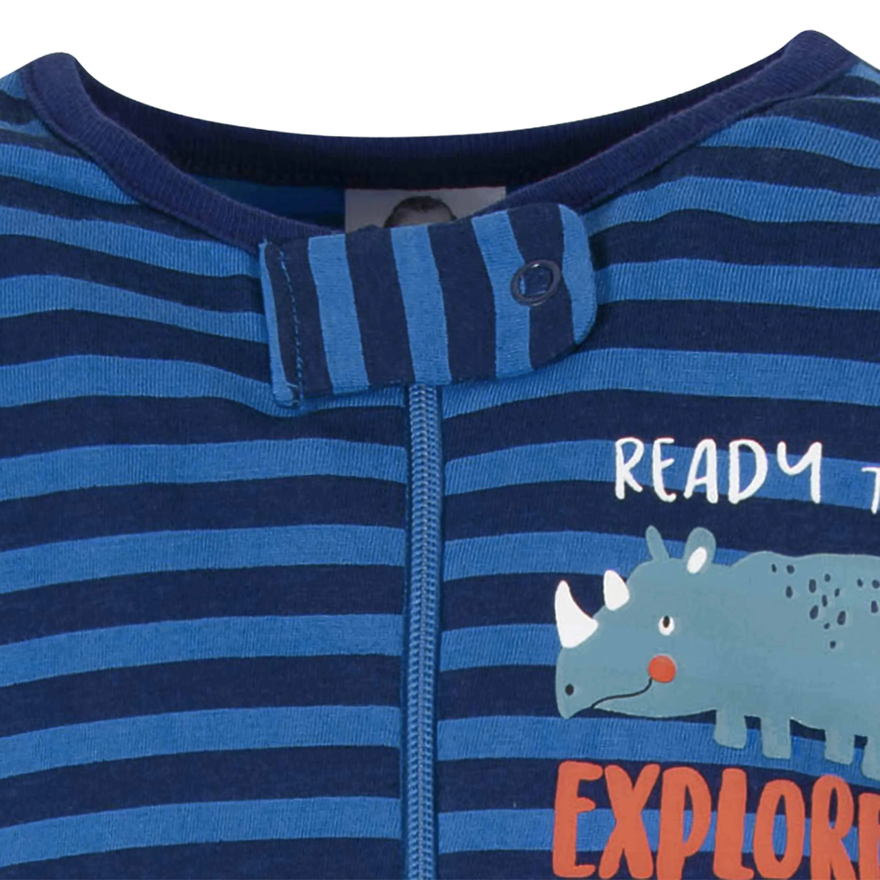 2-Pack Baby Boys Ready Rhino & Alligator Sleep 'n Plays