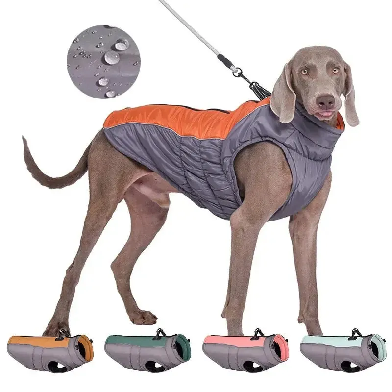 Anniepaw Winter Waterproof Snowproof Windbreaker Harness Dog Coats