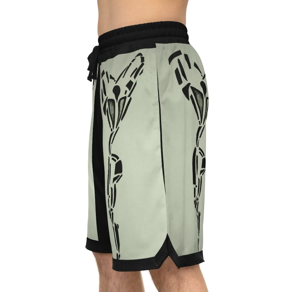 Basketball Rib Shorts (AOP)