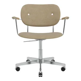 Co Office Armchair - Fully Upholstered - Swivel Base w/ Castors