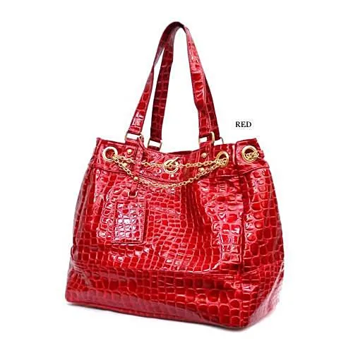 Crocodile Pattern Handbag