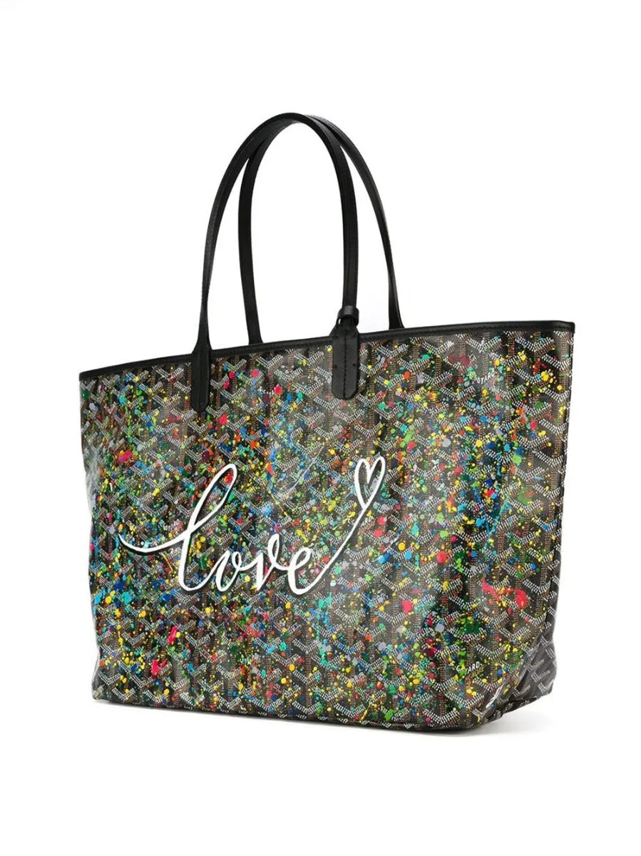 Customised "Love" Monogram St Louis Bag