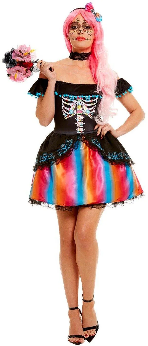 Day Of The Dead Lady Costume