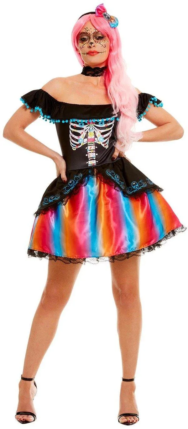 Day Of The Dead Lady Costume