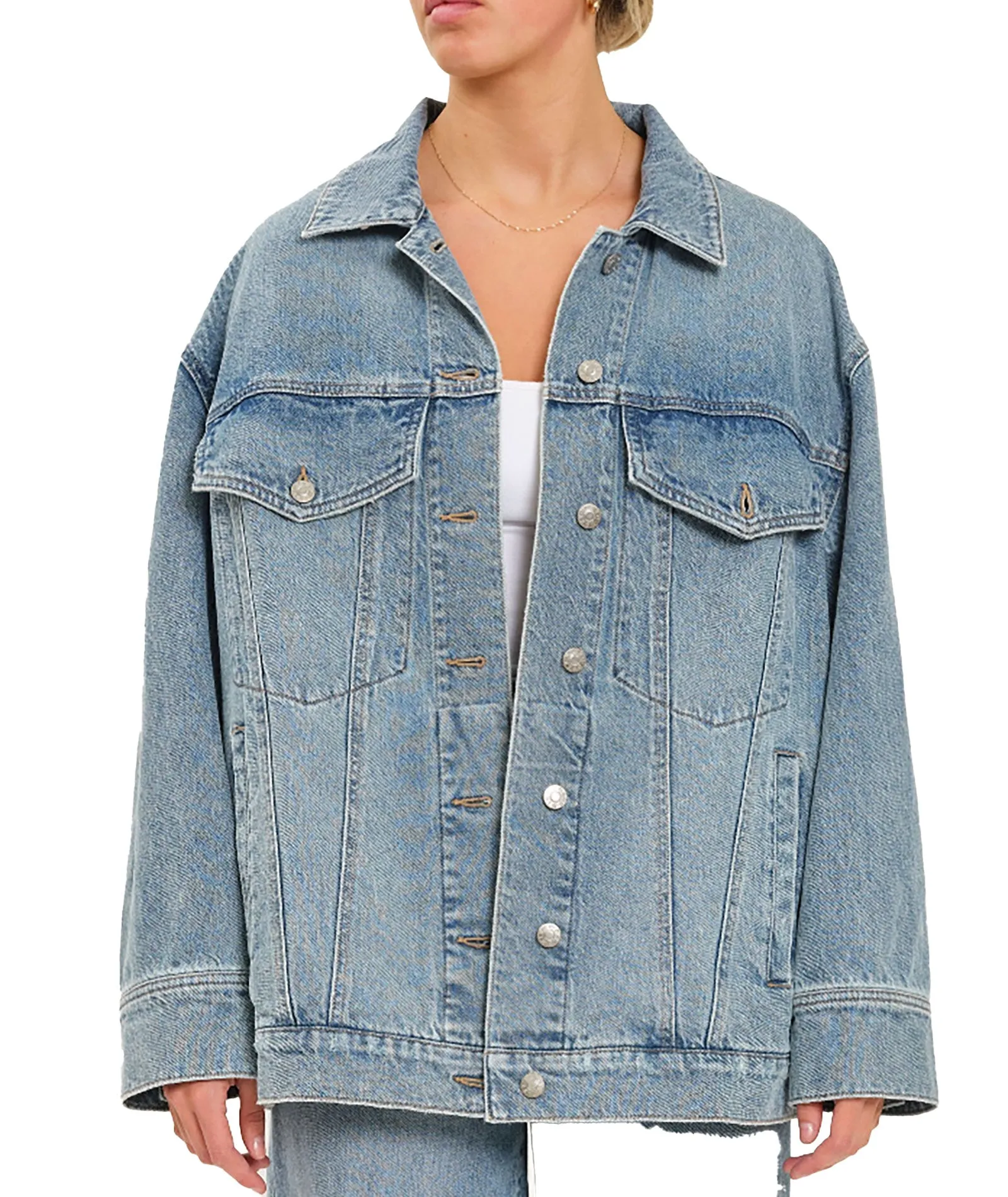 Daze Women Beau Jean Jacket Later