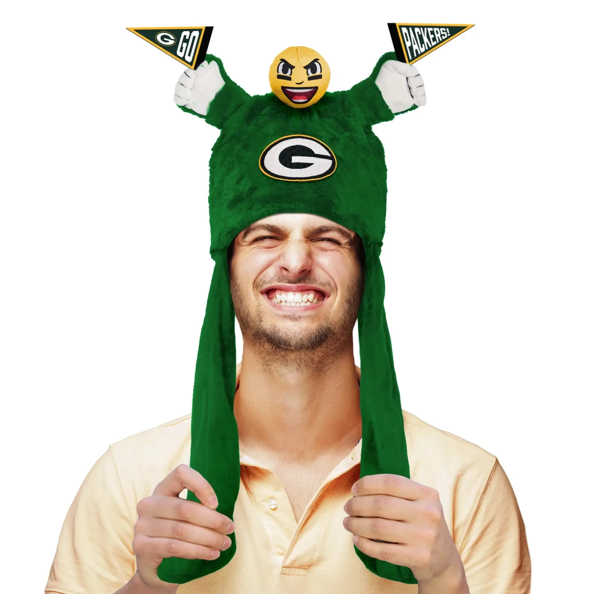 Green Bay Packers Cheering Sidekick Hat