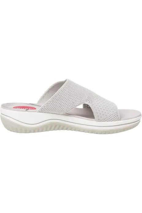 Jana ladies slider 27268 in light grey