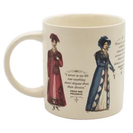 Jane Austen Regency Finery Heat-Changing Mug