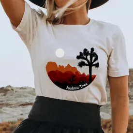 Joshua Tree T Shirt Women's Unisex-Sized Joshua Tree Shirt Beautiful Desert Landscape Soft Bella Canva T-Shirt