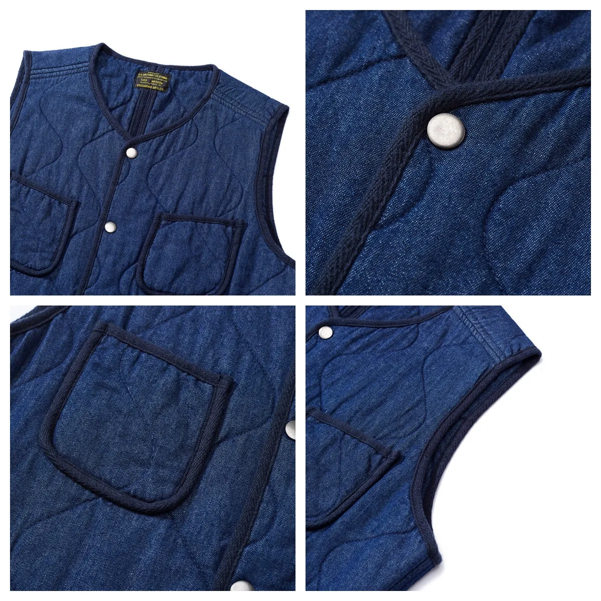 Men's Brown's Beach Denim Vest