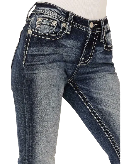 Miss Me Women's Southwestern Mini Dreamcatcher Jeans