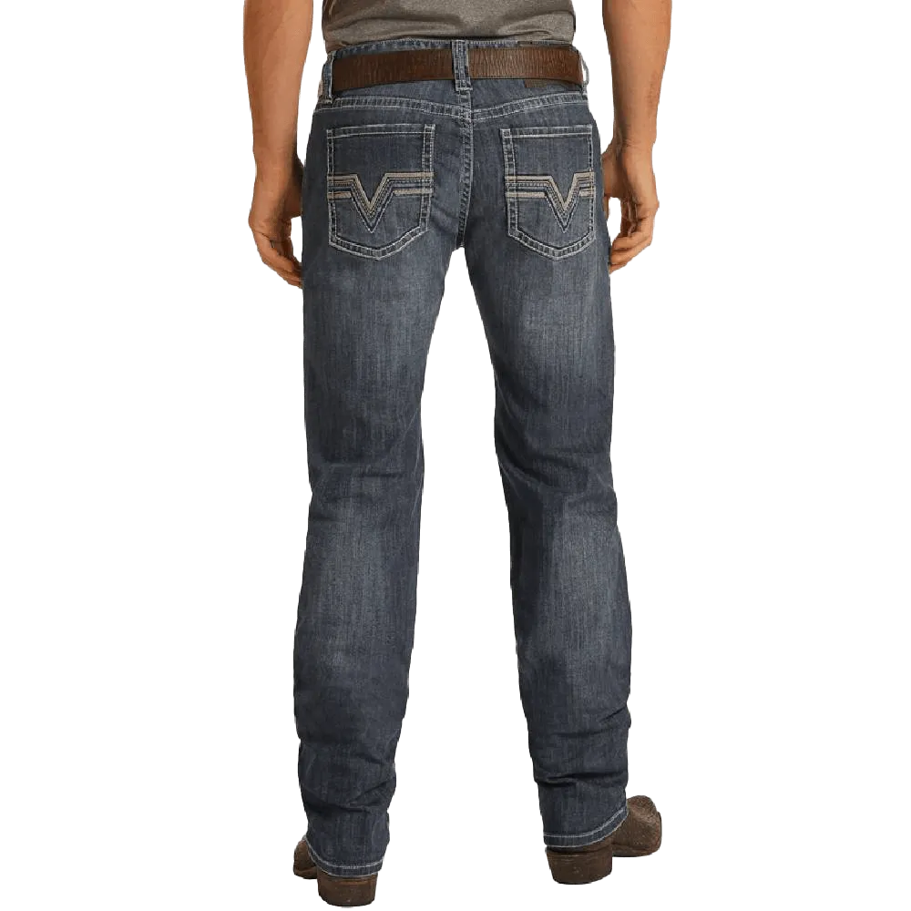 Panhandle Slim Men's Pistol Straight Stackable Jeans