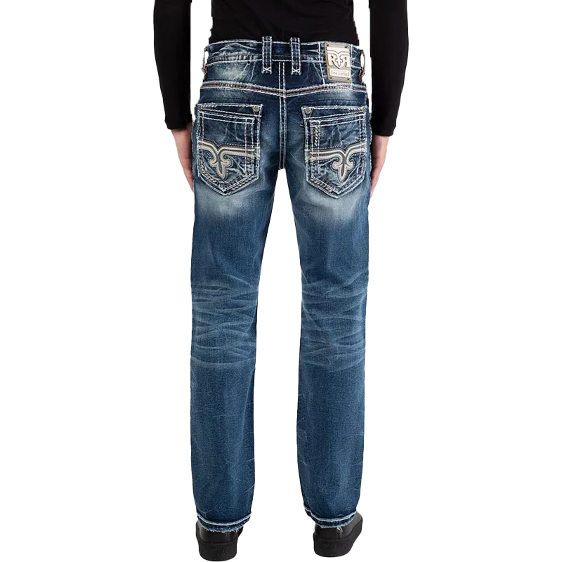 Rock Revival Men's Alloy J202r Straight Jean