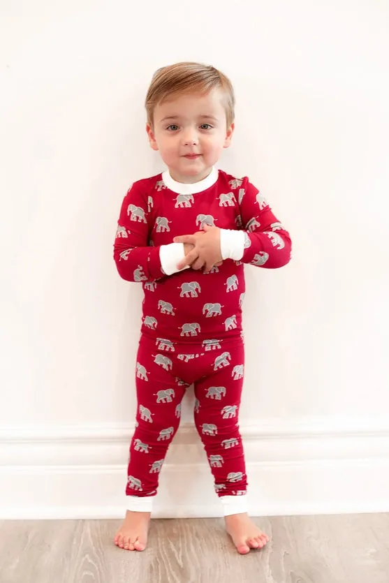 Southern Slumber Elephant Bamboo Lounge Wear Set