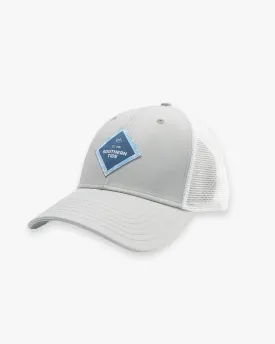 Southern Tide Island Blooms Trucker Hat / Light Grey