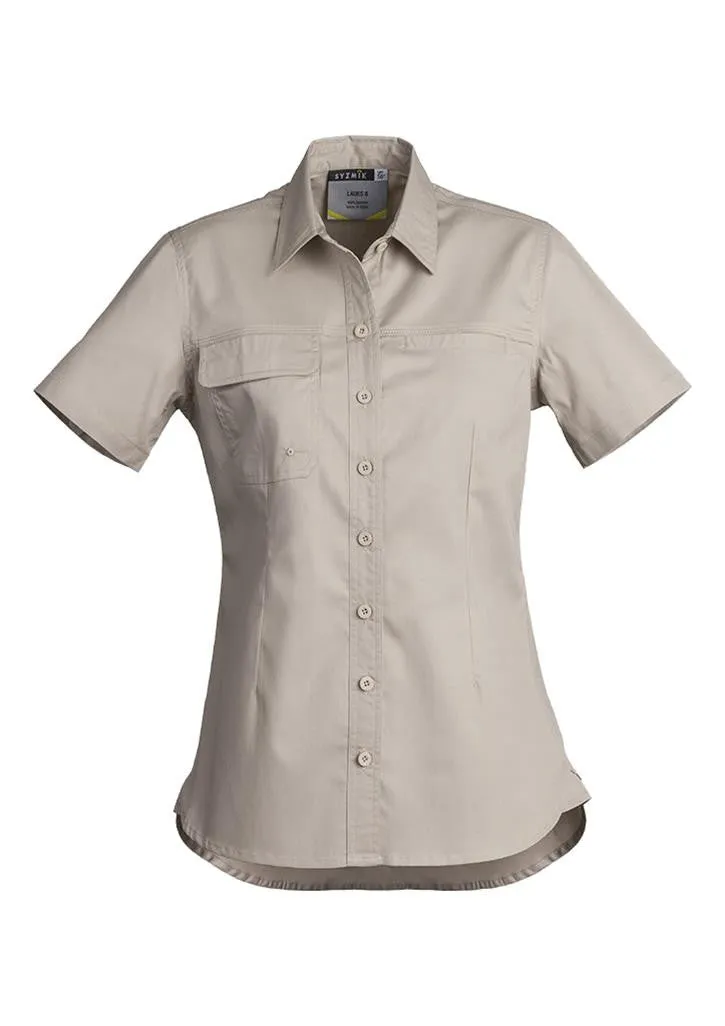 Syzmik Womens Lightweight Tradie S/S Shirt (ZWL120)