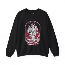 Unholy Baphomet Christmas Crewneck Sweatshirt