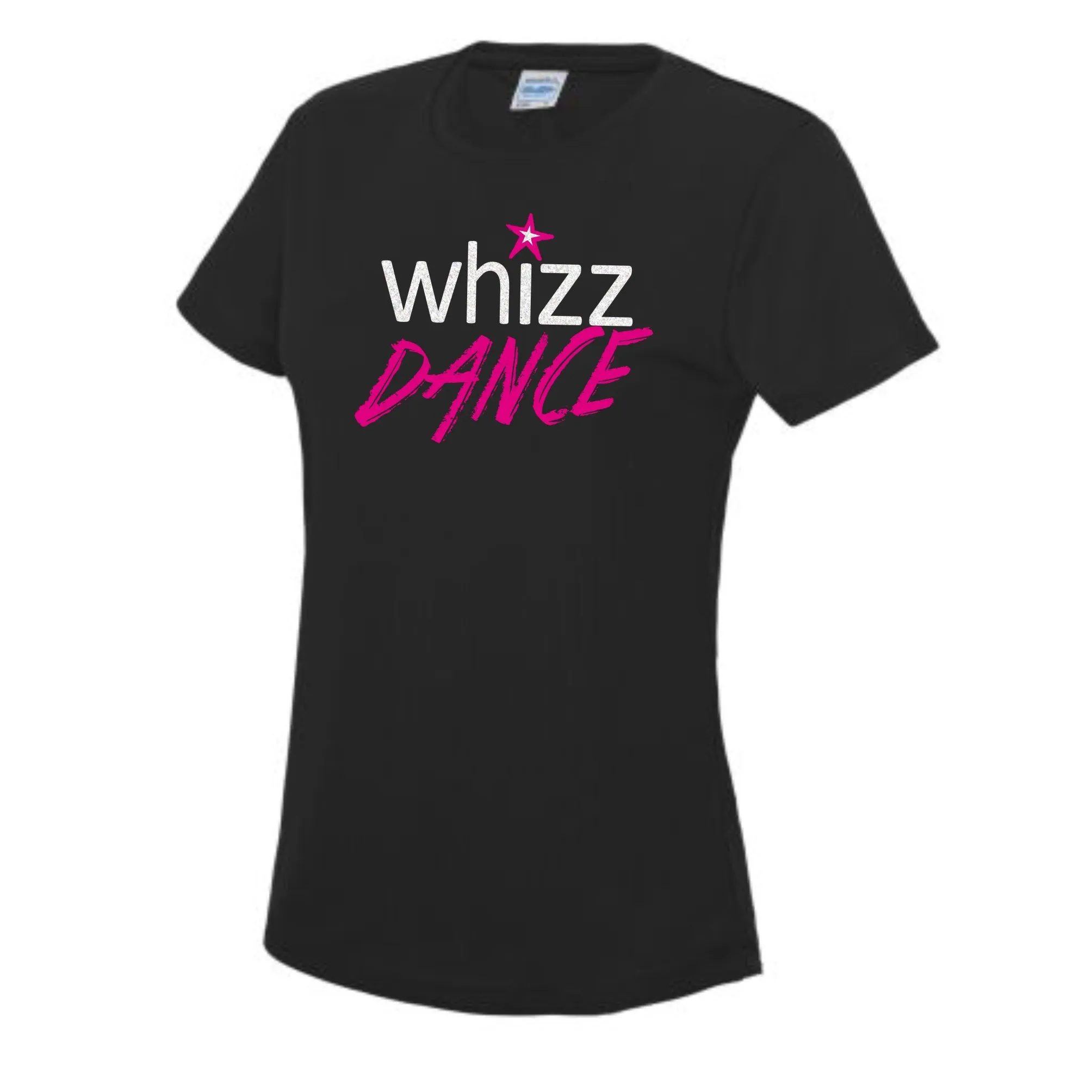 Whizz Dance Glitter Ladies Cool Tee