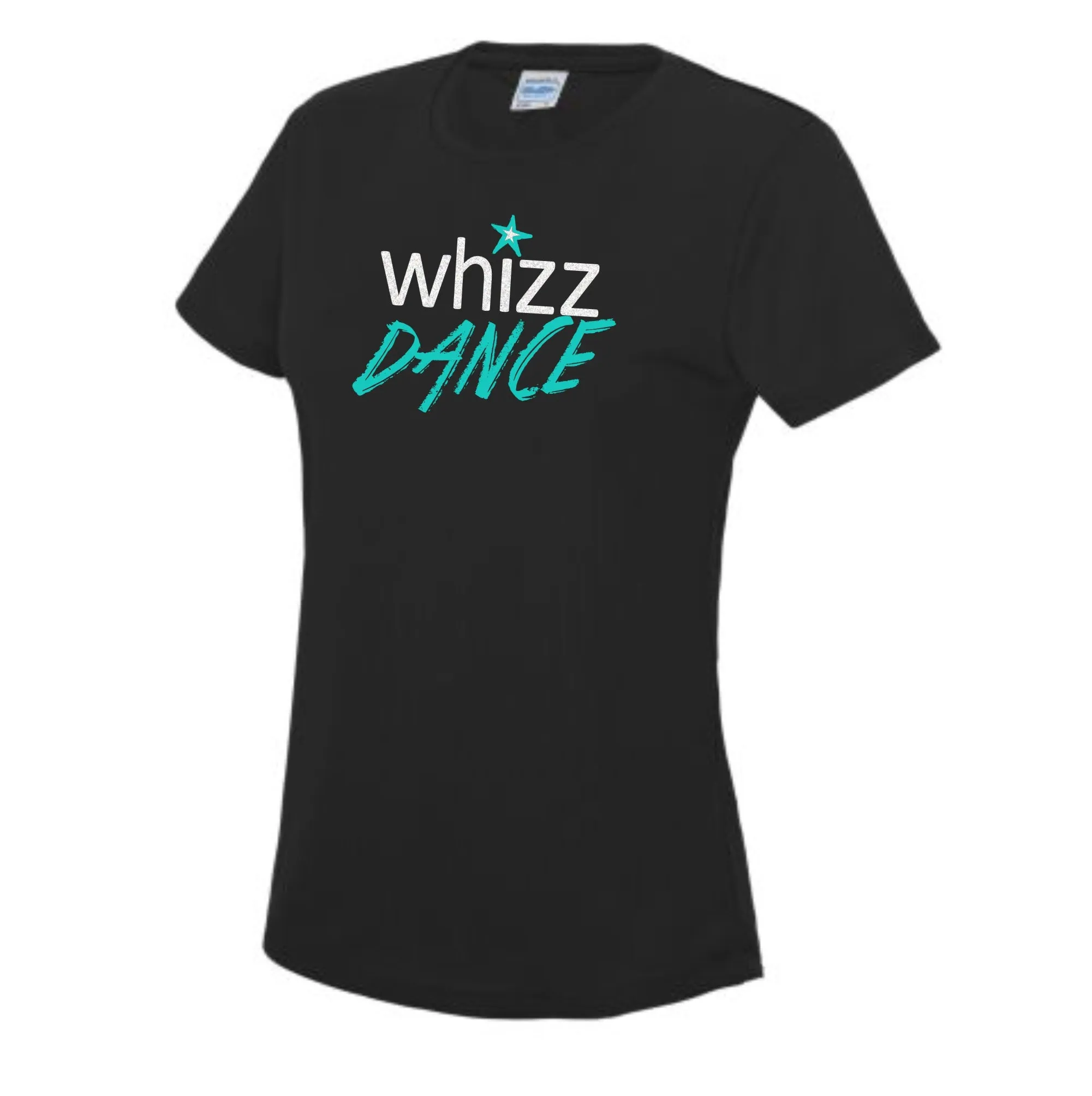 Whizz Dance Glitter Ladies Cool Tee